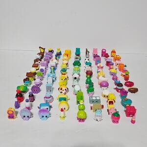 Shopkins Lot of 100 Various Seasons Metallic Musical Food Charms No Duplicates